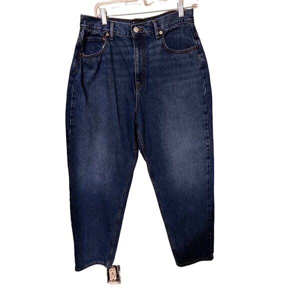 Asos Design High-Waisted Relaxed Fit Denin jeans 32/28 Petite - Picture 1 of 9